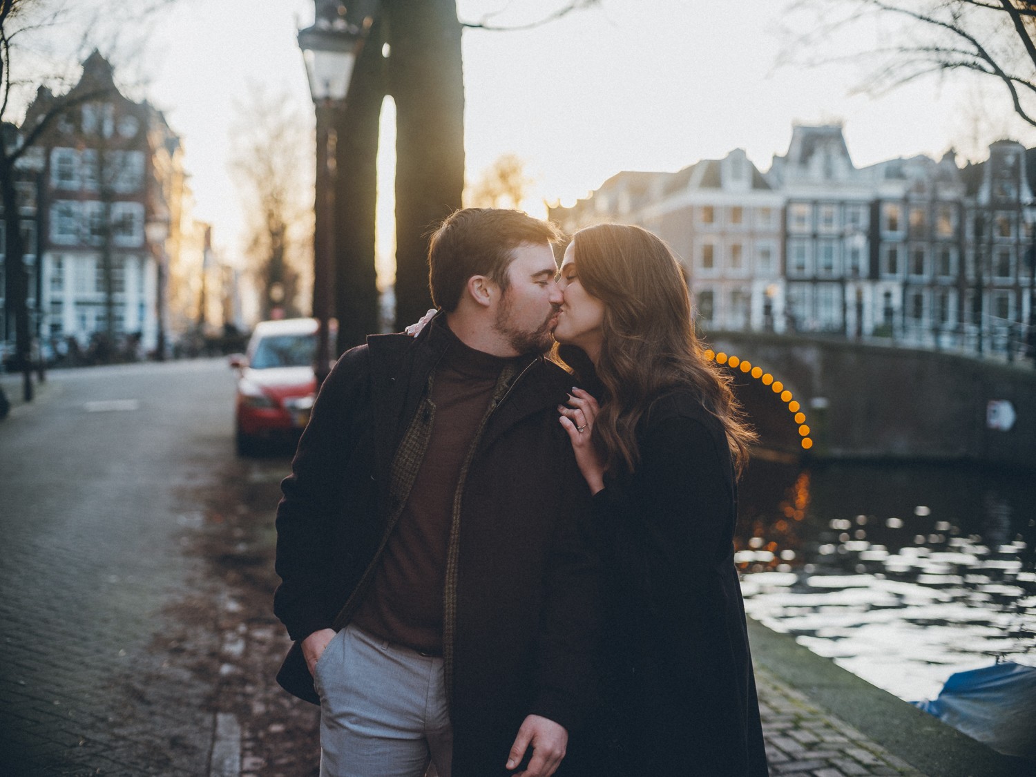 Candid Amsterdam Couple Photo Session