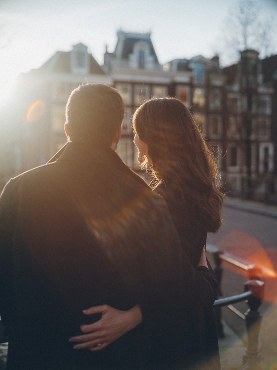 Vivid Couple Photoreportage in Amsterdam
