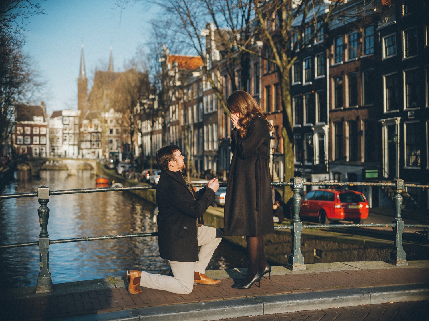 Storytelling Amsterdam Couple Photography Session for Memorable Engagement