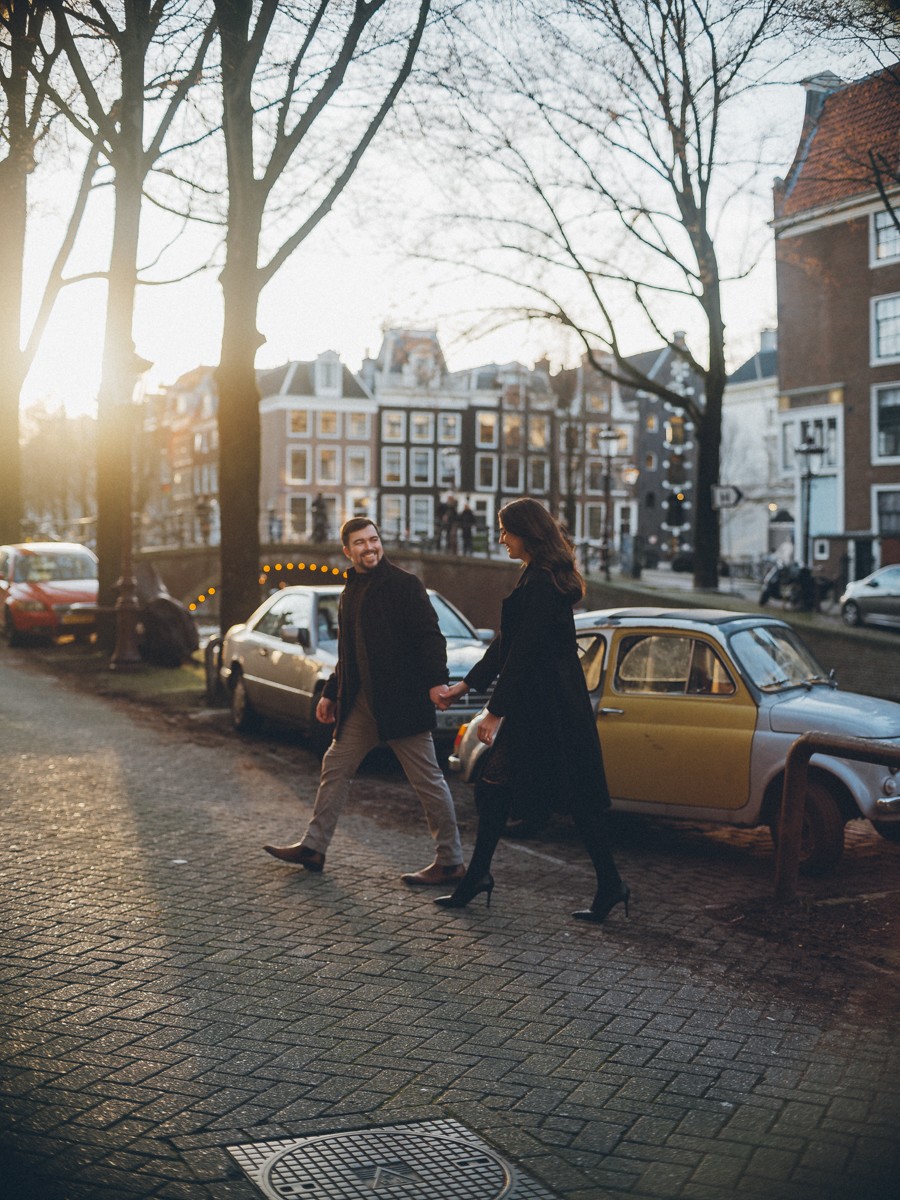 Intimate Amsterdam Couple Photography Adventure
