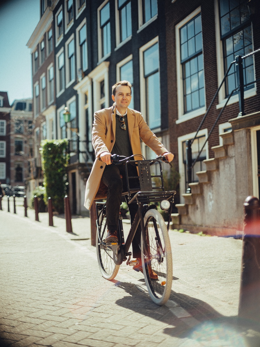 Amsterdam kunstenaar branding fotoshoot