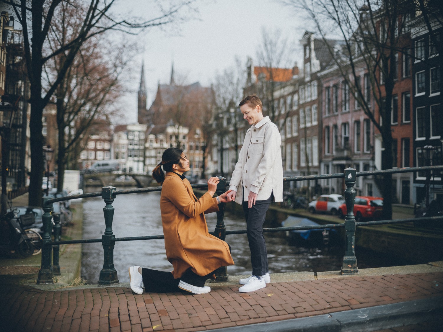 LGBT huwelijksaanzoek in Amsterdam