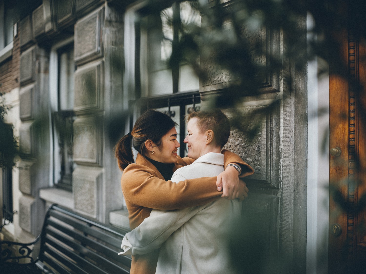 Candid Queer Surprise Proposal Photography in Amsterdam