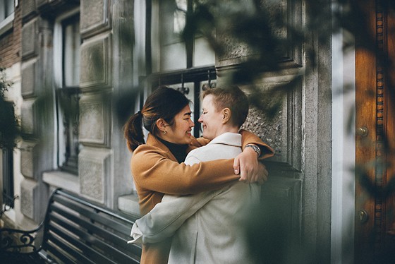 Candid Couple Photoshoot in Leiden