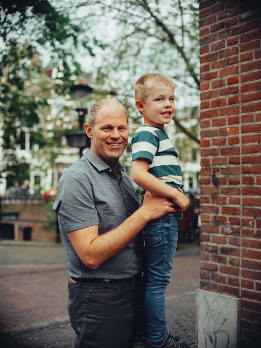 Touching Family Pictures in Utrecht