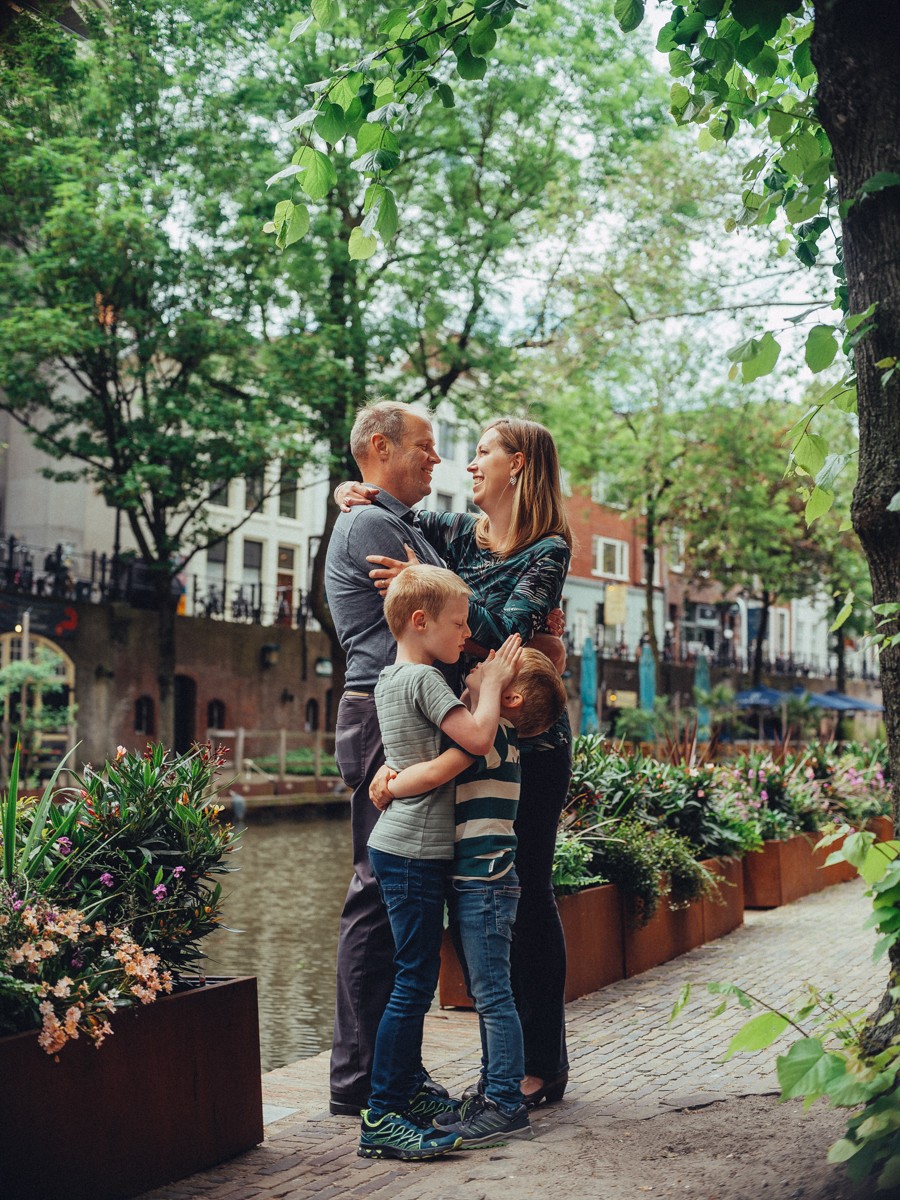 Spontaneous Family Photoshoot in Utrecht