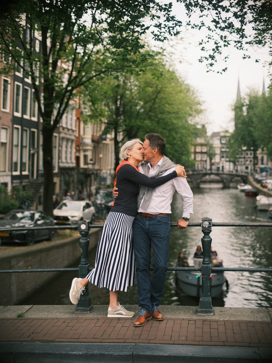 Romantic Couple Photoshoot Along Most Beautiful Places in Amsterdam