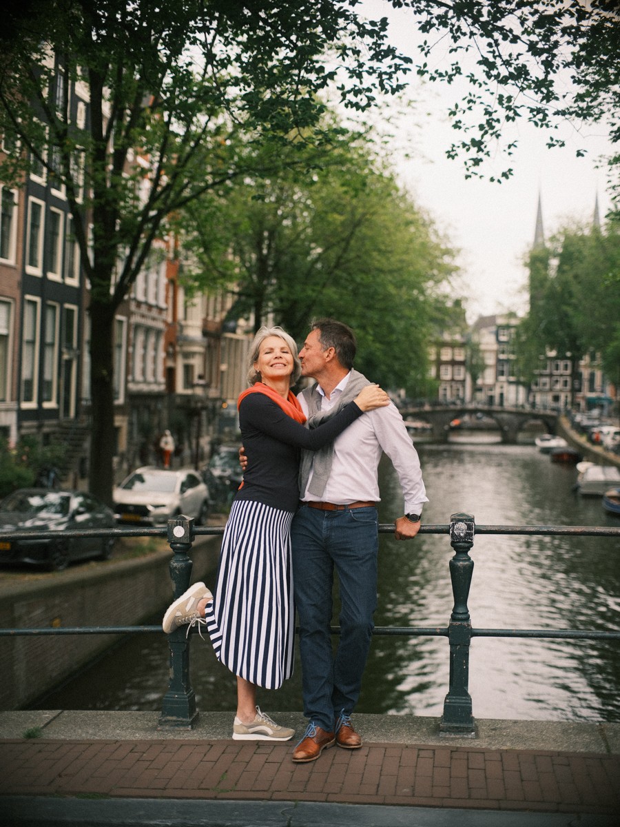 Couple Photographs of Elegant Middle Aged Couple in Amsterdam