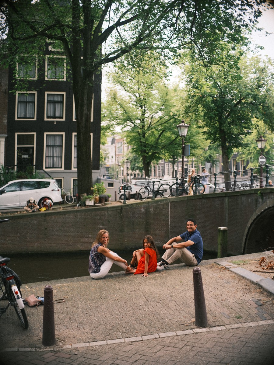 Amsterdam Family Photo Session Canals