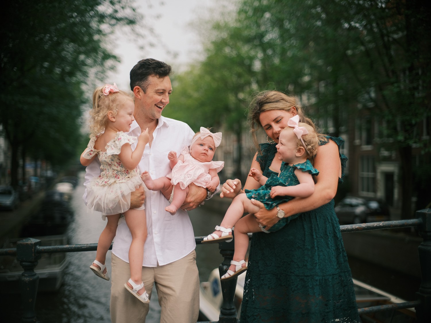 Documentary Family Photography for American Families Visiting Amsterdam