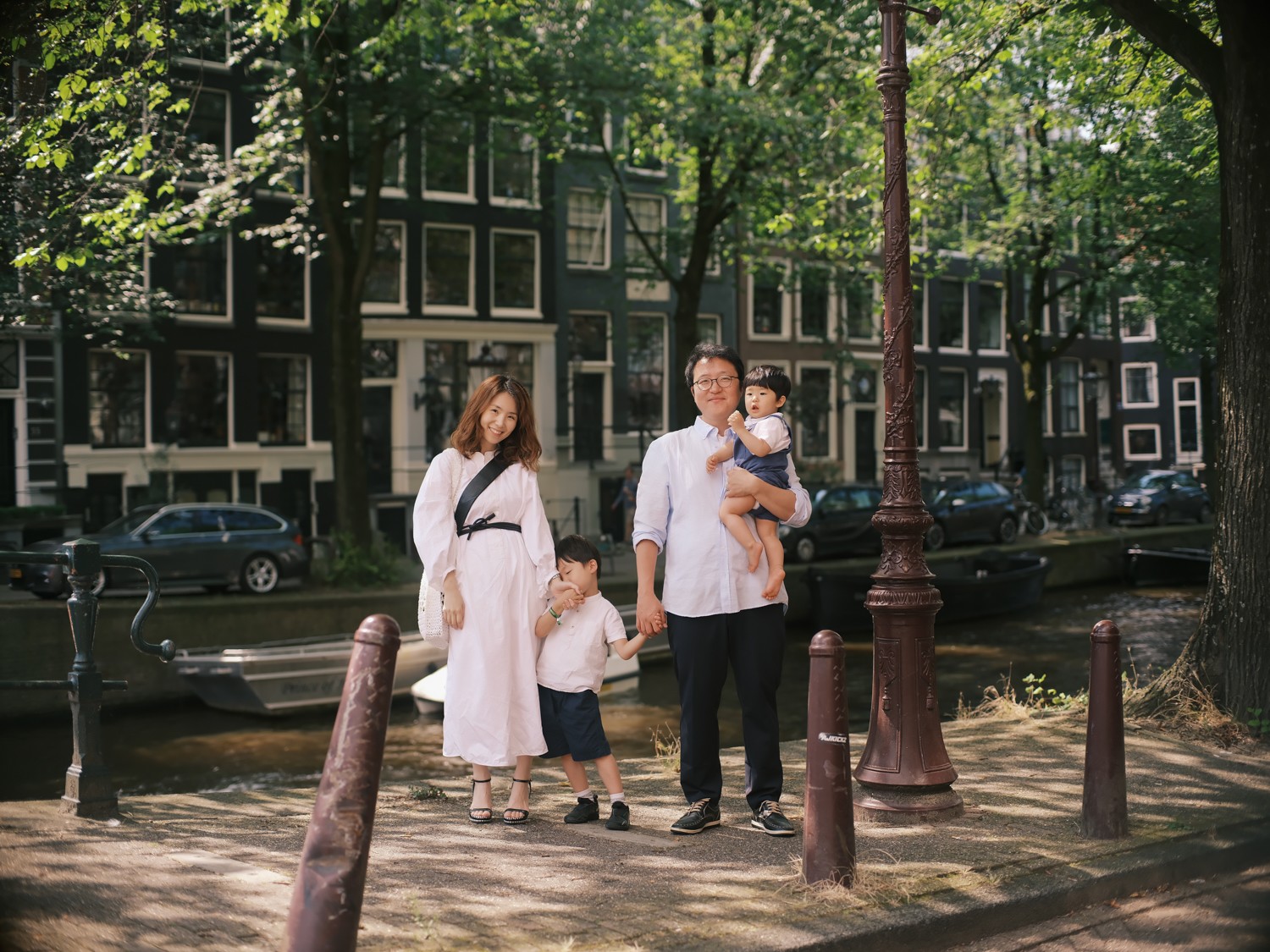 Cinematic Korean Family Pictures Amsterdam