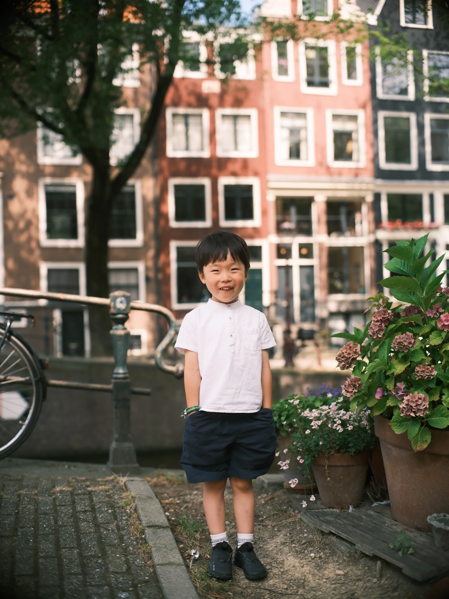 Authentic Korean Family Photography Session Amsterdam