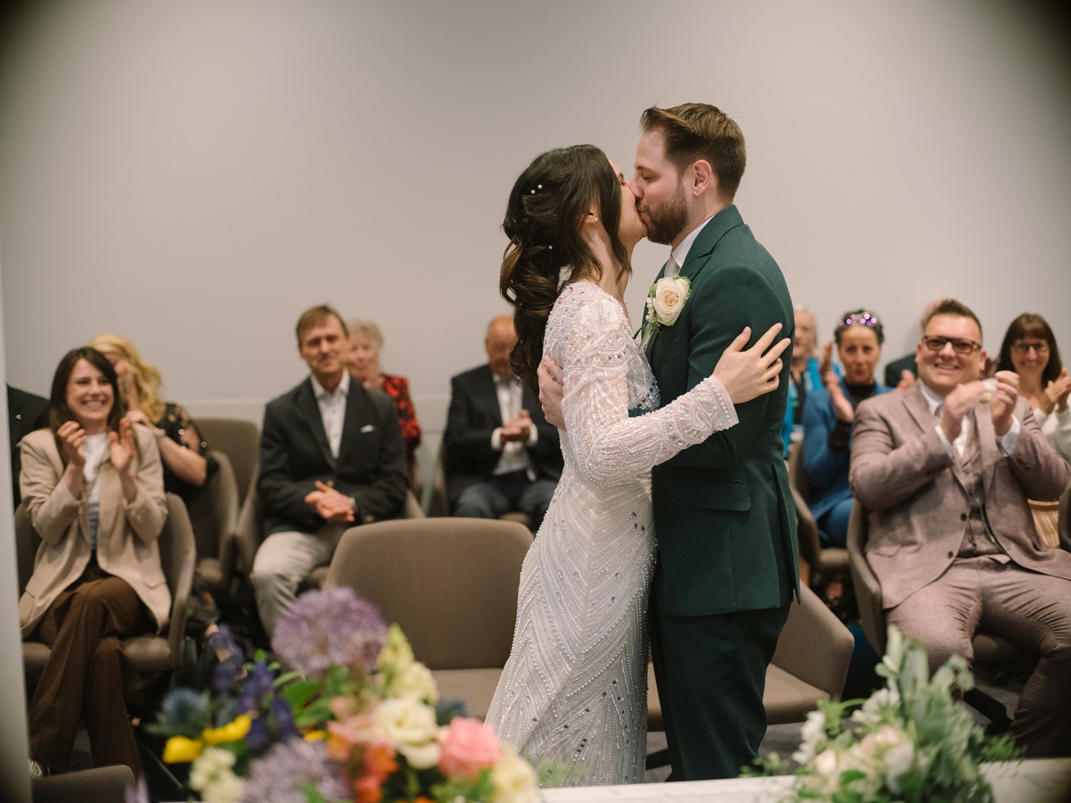 Emotional Civil Wedding Ceremony Photographer