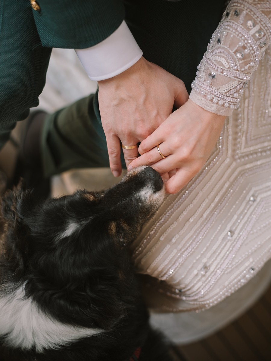 Wedding Photography Amsterdam Ceremony with Dog