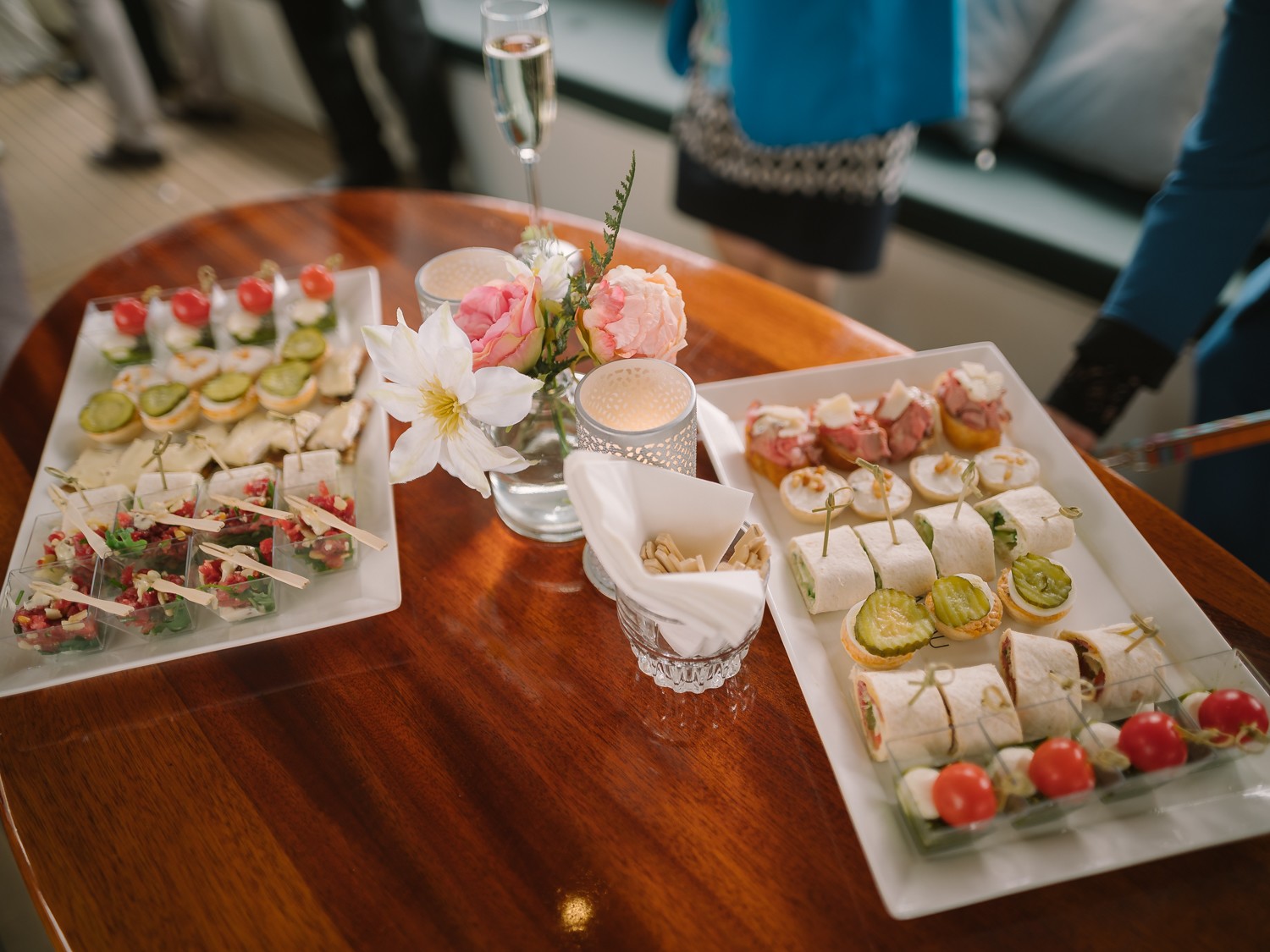 Atmospheric Wedding Photography Session on a Private Boat