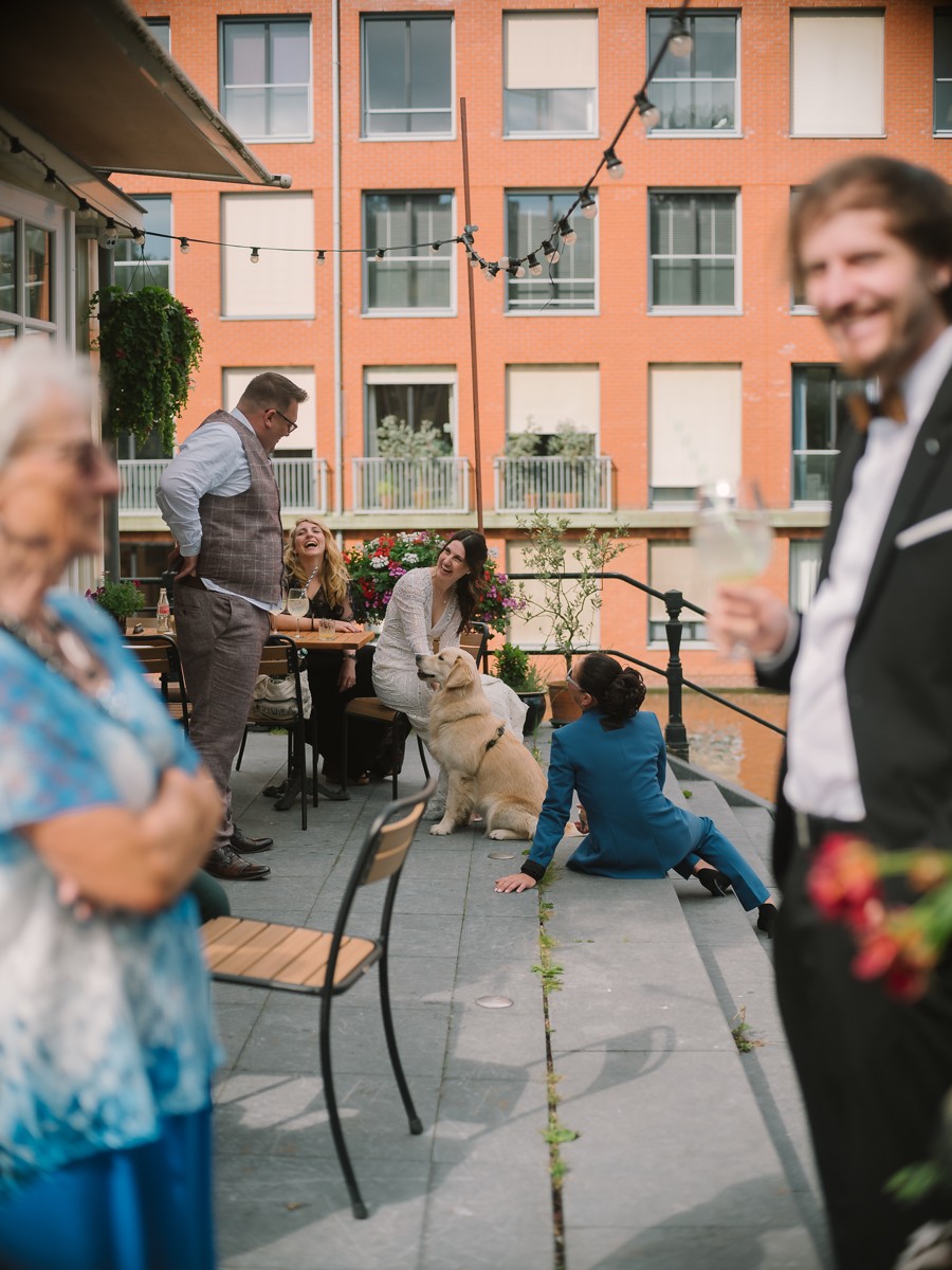Wonderful Wedding Portraits Along Amsterdam Canals
