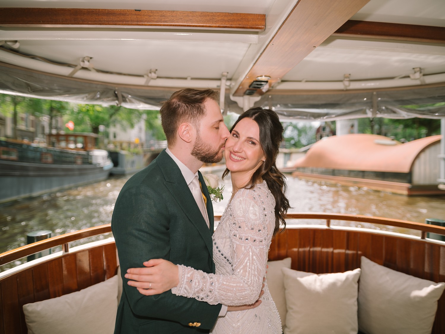 Documentary Wedding Photography Amsterdam Cruise