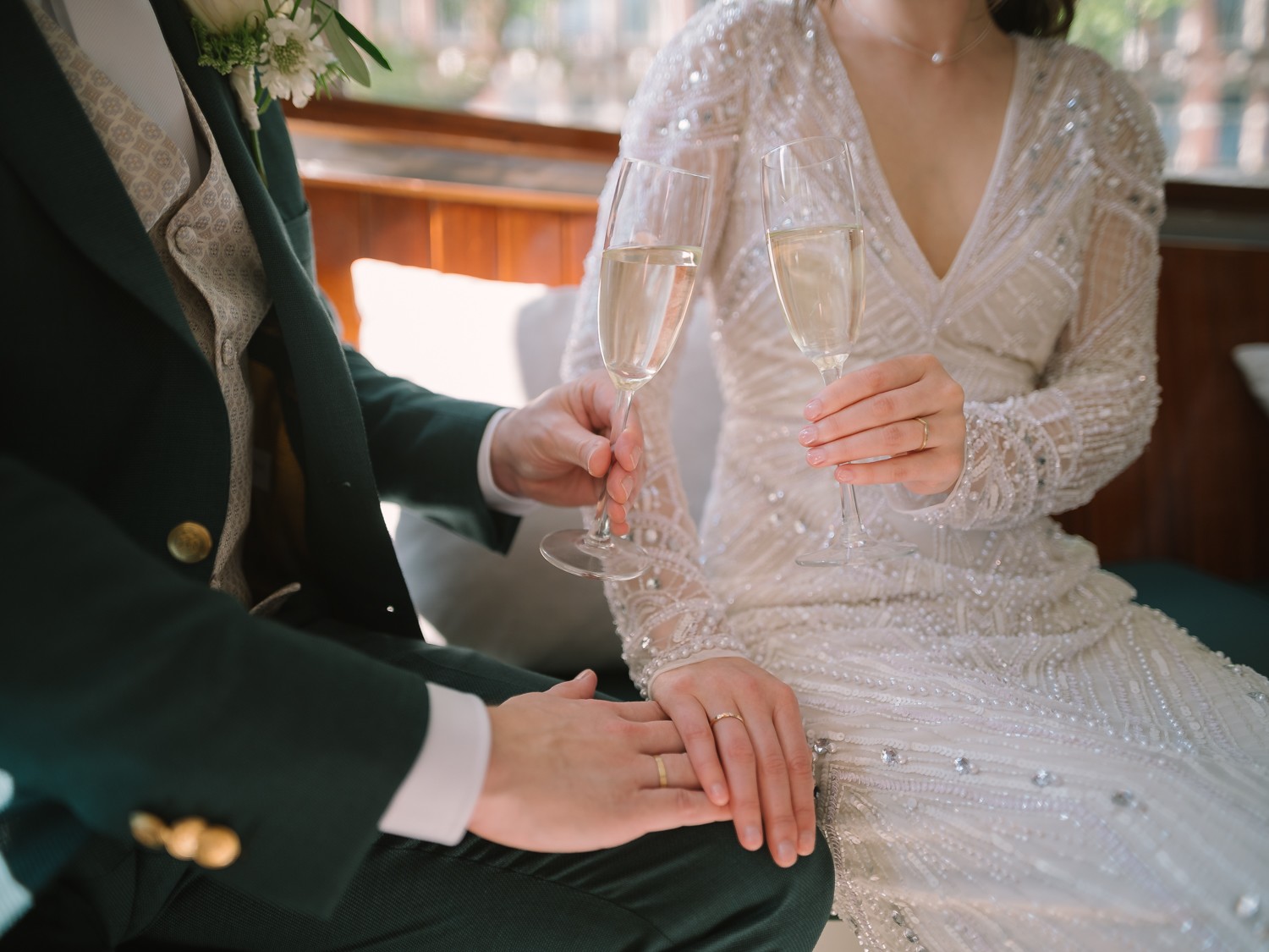 Amsterdam Canals Top-rated Wedding Photographer