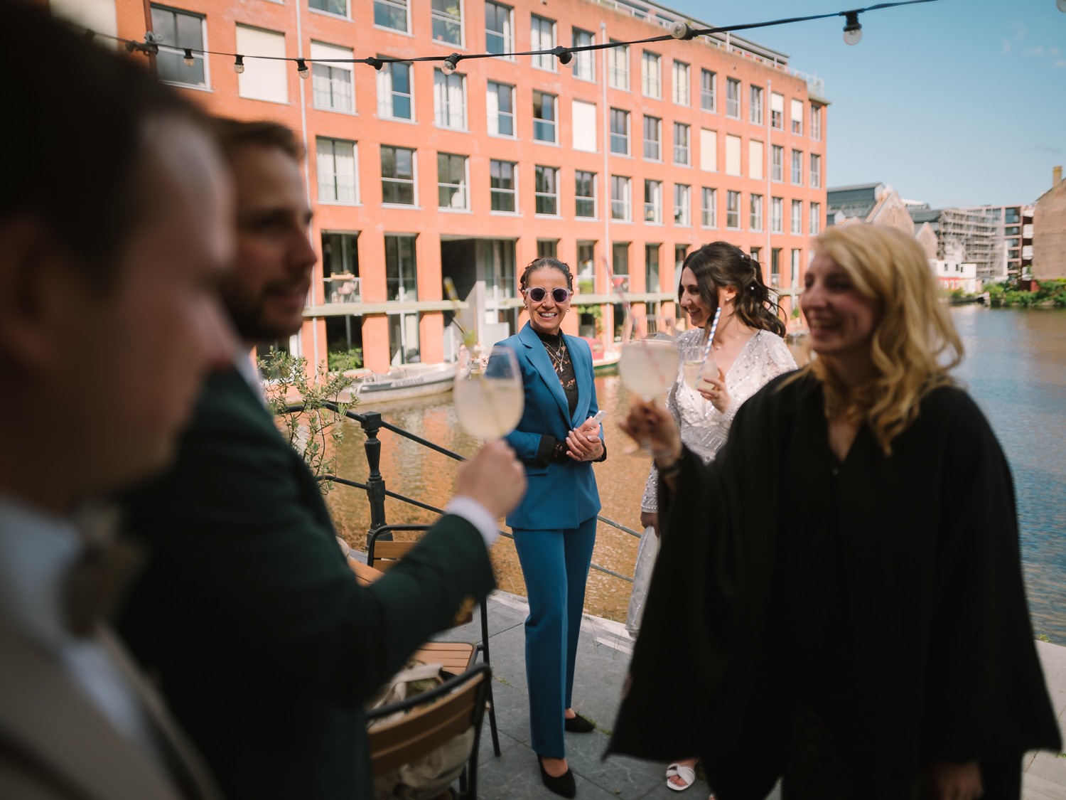 Compelling Wedding Photos Amsterdam Canals