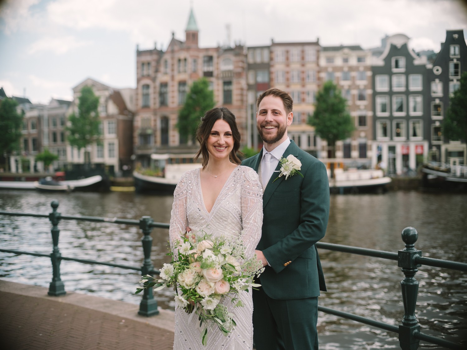 Professional Wedding Photography Amsterdam Canals