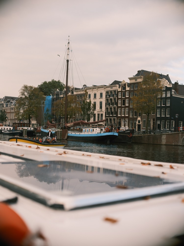 Amsterdam Business Gathering Photoshoot on a Canal Boat