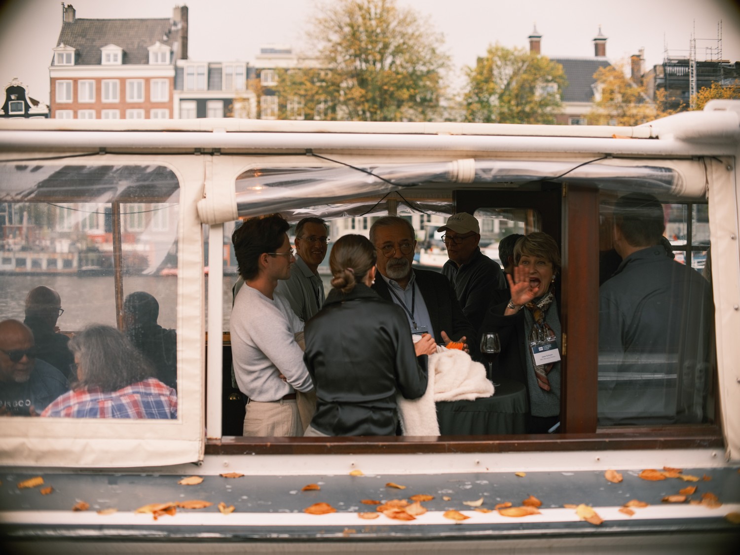 Authentic Corporate Photography Session on a Canal Cruise