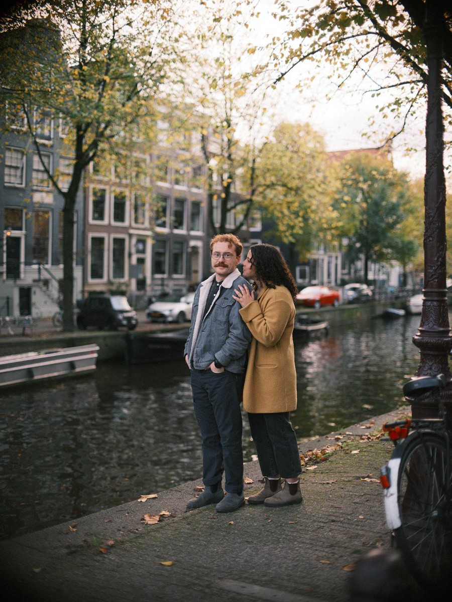 Creative Couple Portraits in Amsterdam