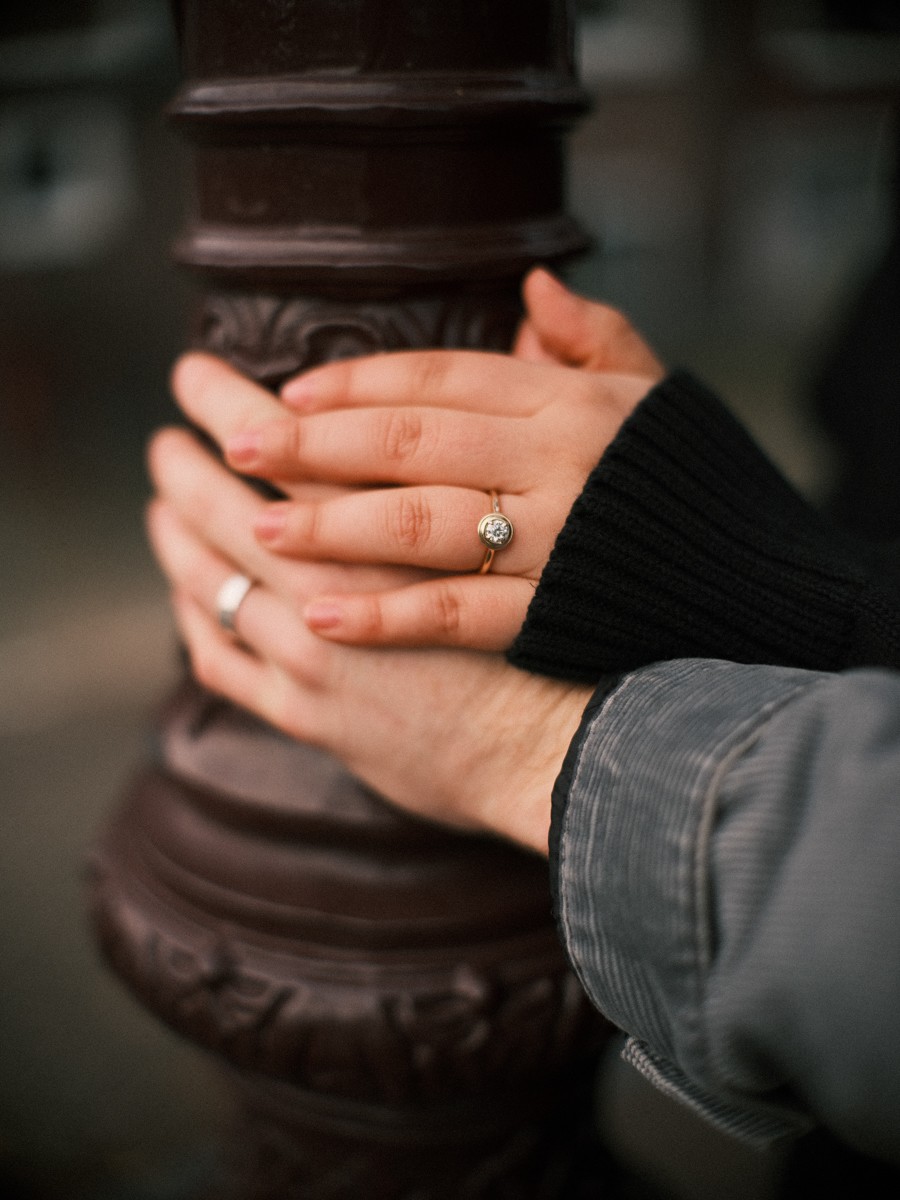 Authentic Couple Proposal Photography Session in Amsterdam