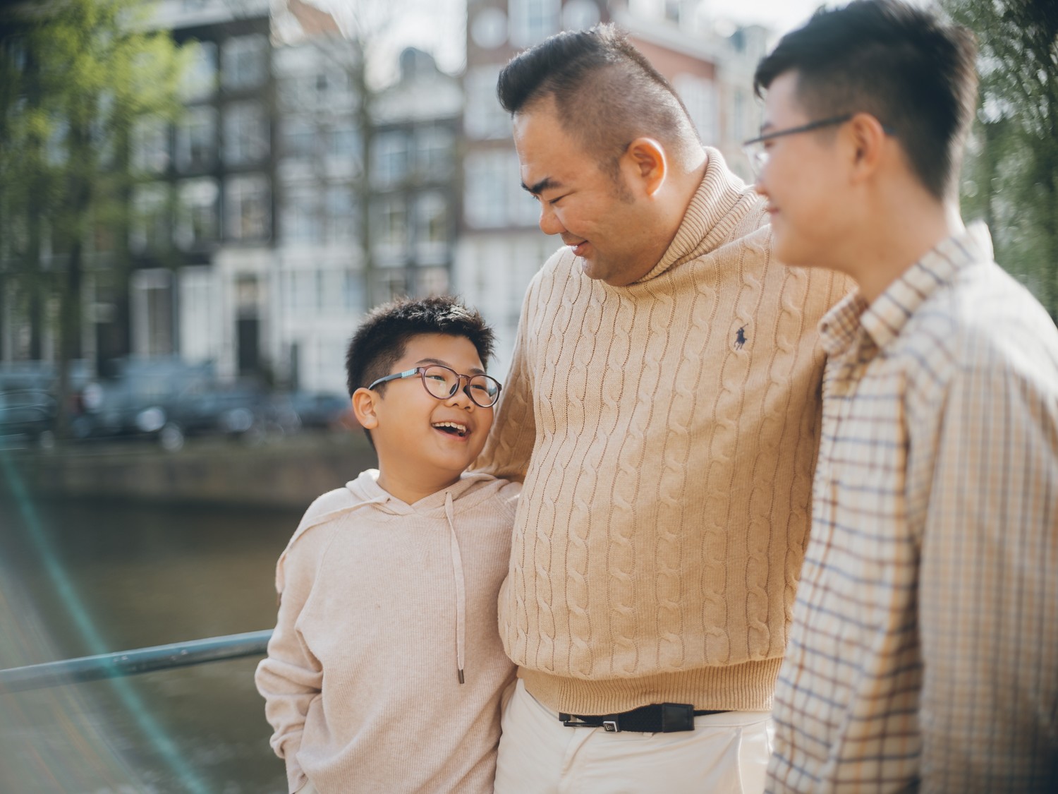 Traveling Family Photo Session in Amsterdam