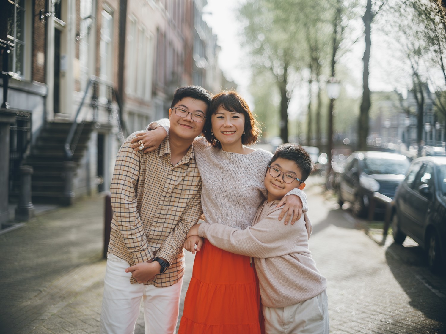 Natural Family Photoshoot in Amsterdam