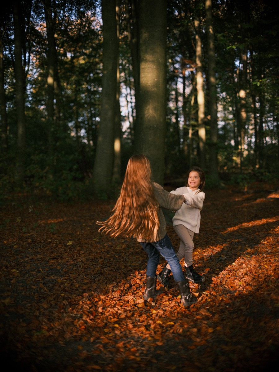 Unstaged Outdoor Family Photographs in Autumn