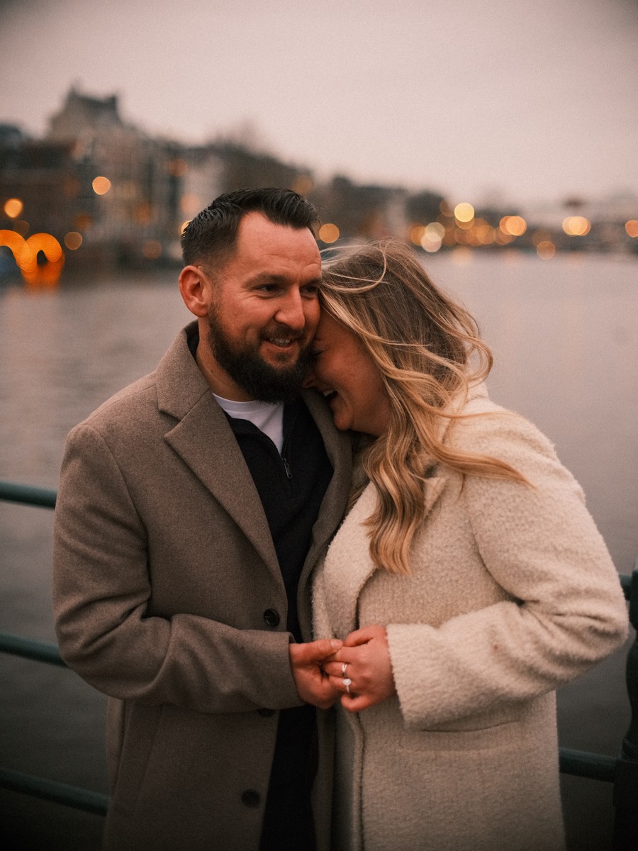 Skinny Bridge Engagement Photoshoot Amsterdam