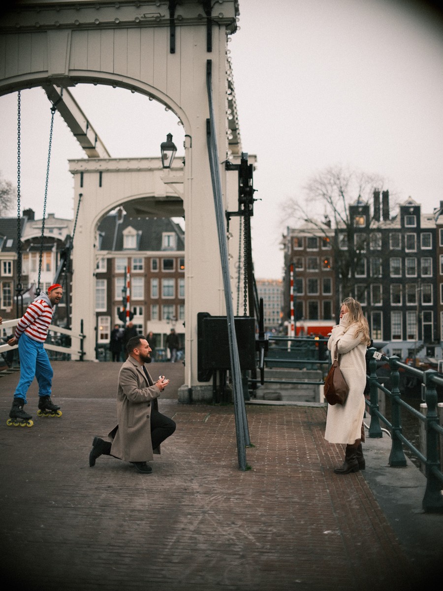 Surprise Engagement Photography Amsterdam