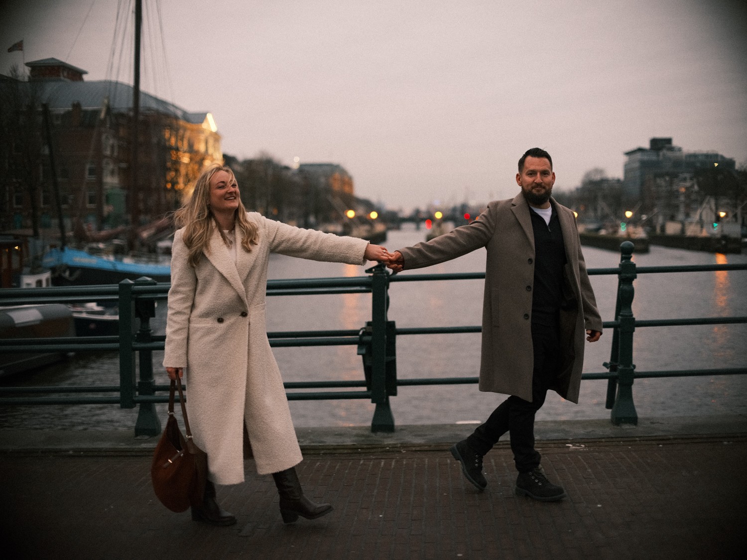 Candid Vacation Loveshoot in Amsterdam