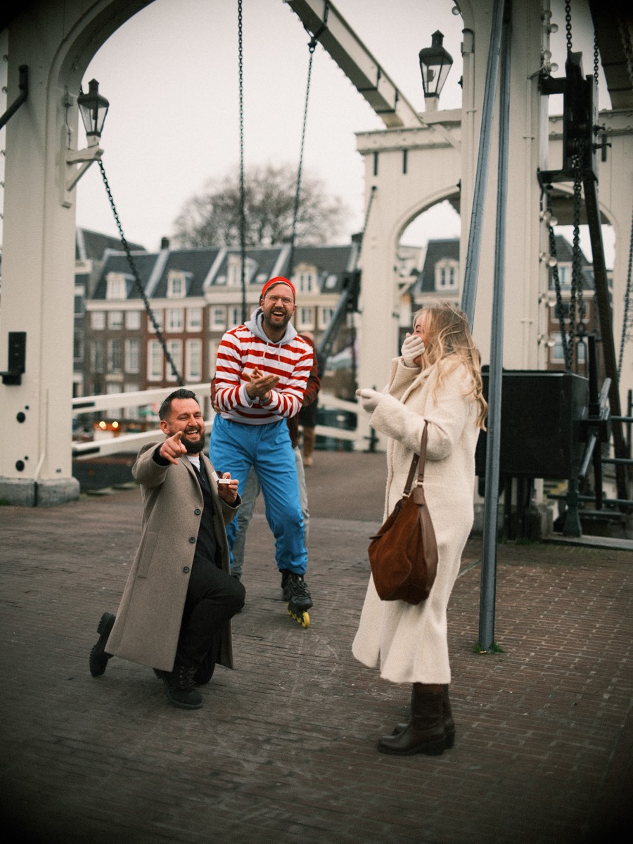 Surprise Engagement Photography Amsterdam
