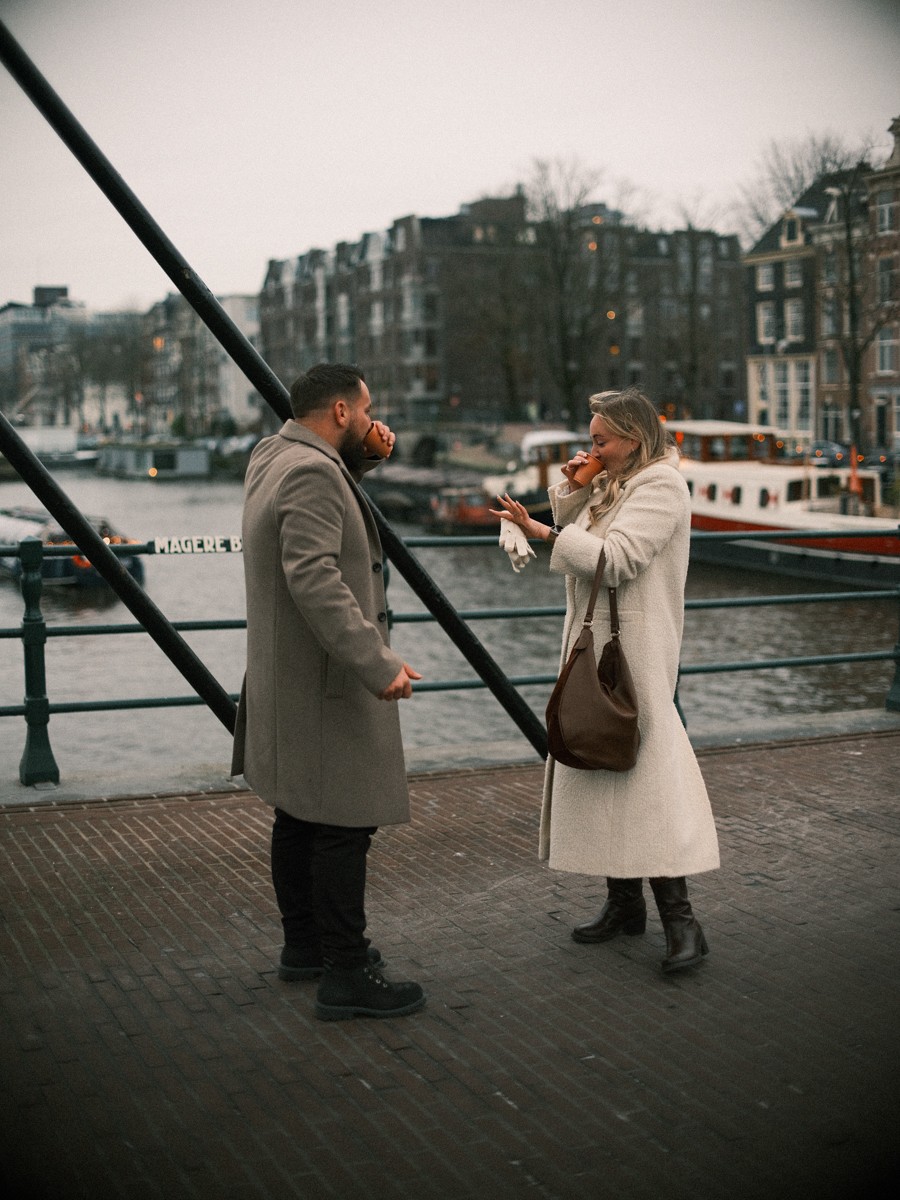 Skinny Bridge Marriage Photoshoot Amsterdam