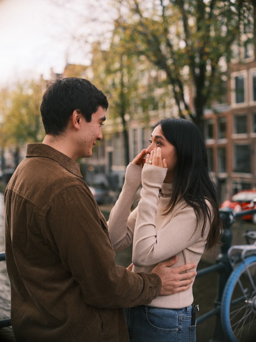 Proposal Photography on Best Proposal Spot in Amsterdam