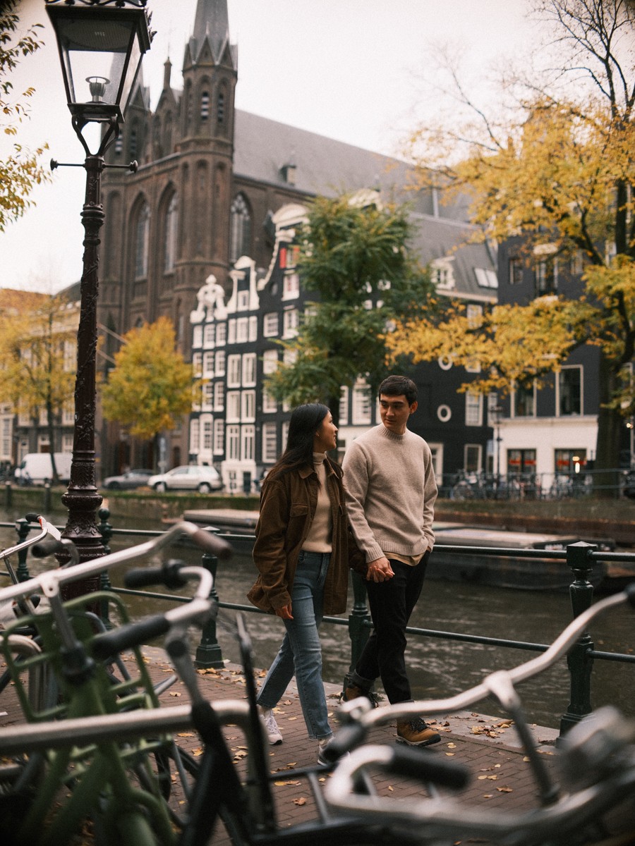 Cinematic Marriage Proposal Photography in Amsterdam