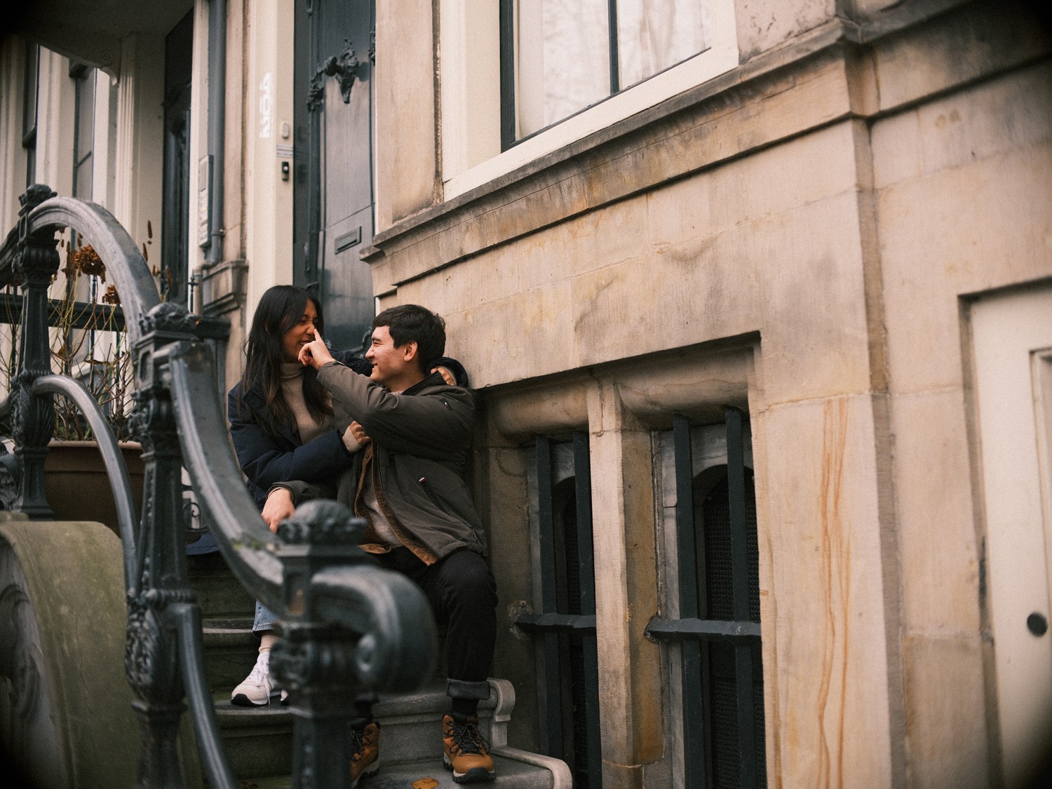 Fun Marriage Proposal Photography in Amsterdam