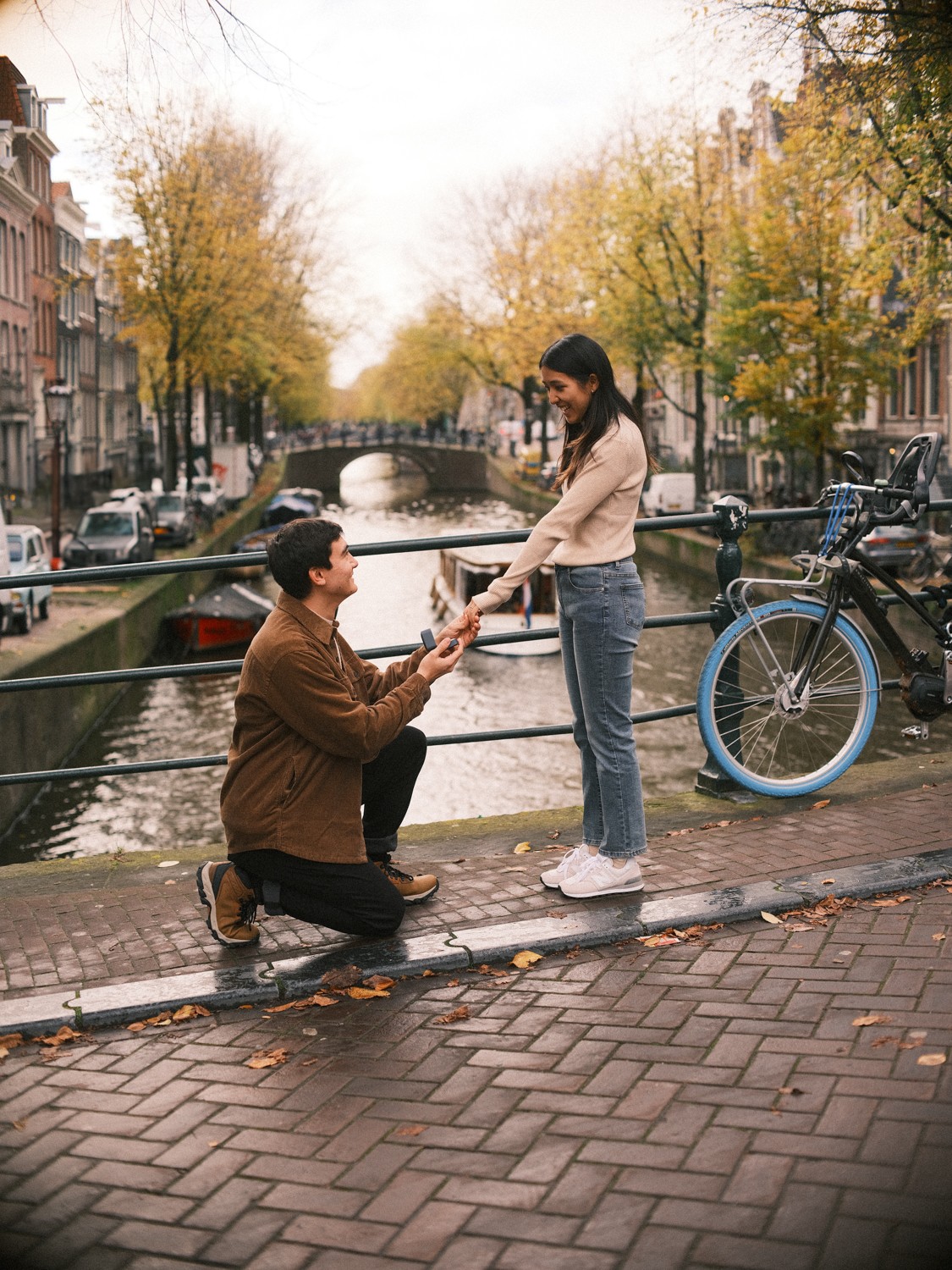 Top-rated Photographer Captures Marriage Proposal in Amsterdam