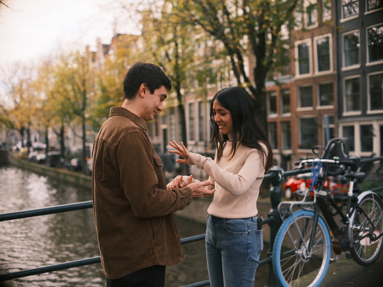 Spontaneous Proposal Shoot at Best Proposal Spot in Amsterdam