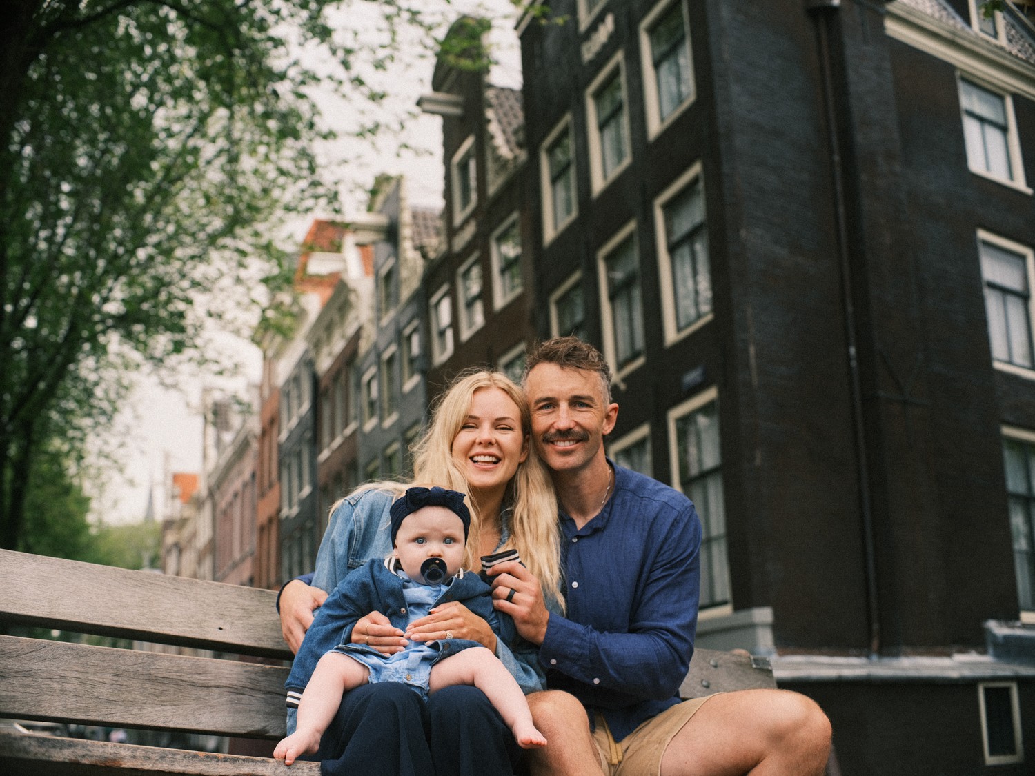 Amsterdam Canals Family Photography
