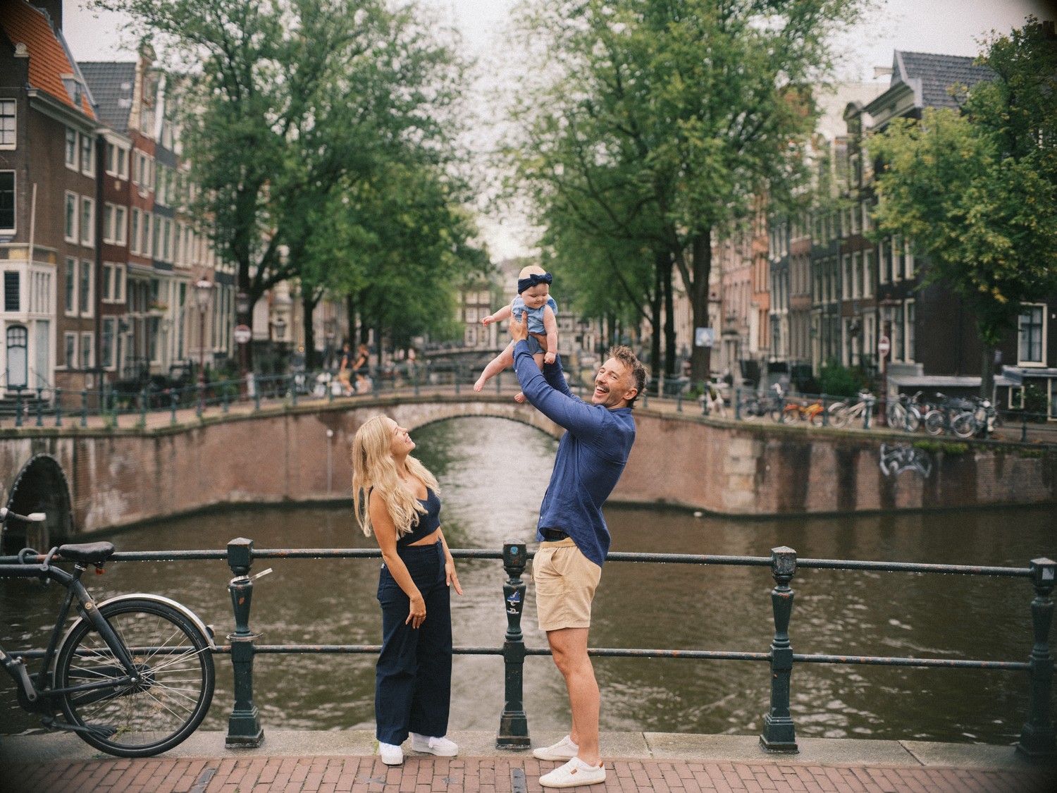 Unstaged Family Photoshoot in Amsterdam