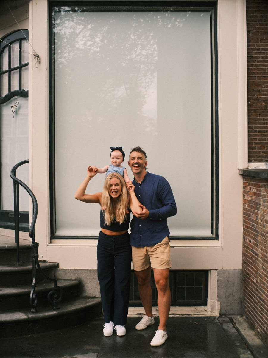 Natural Family Photos in Amsterdam