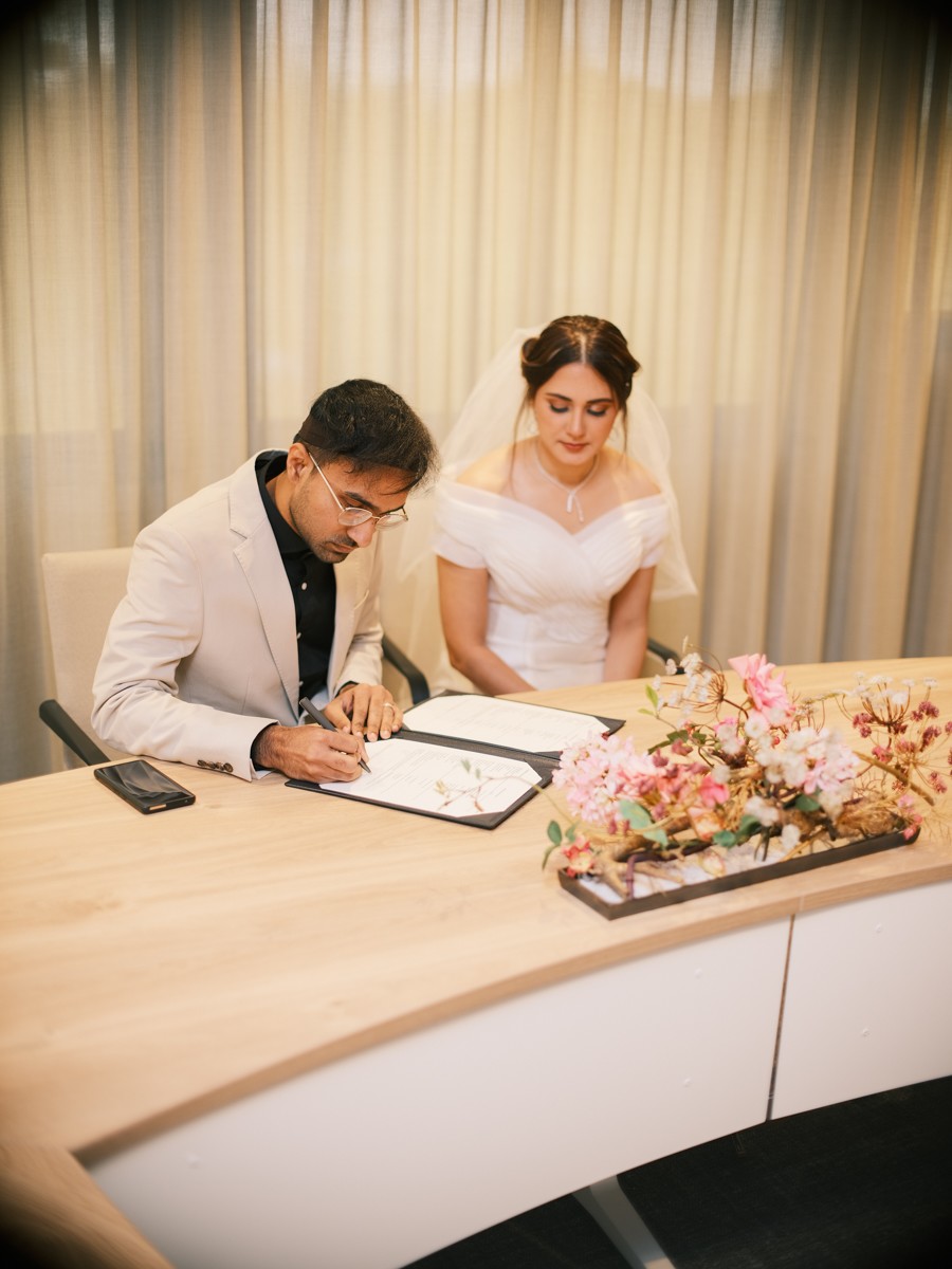 Authentic Bride and Groom Portrait Photography