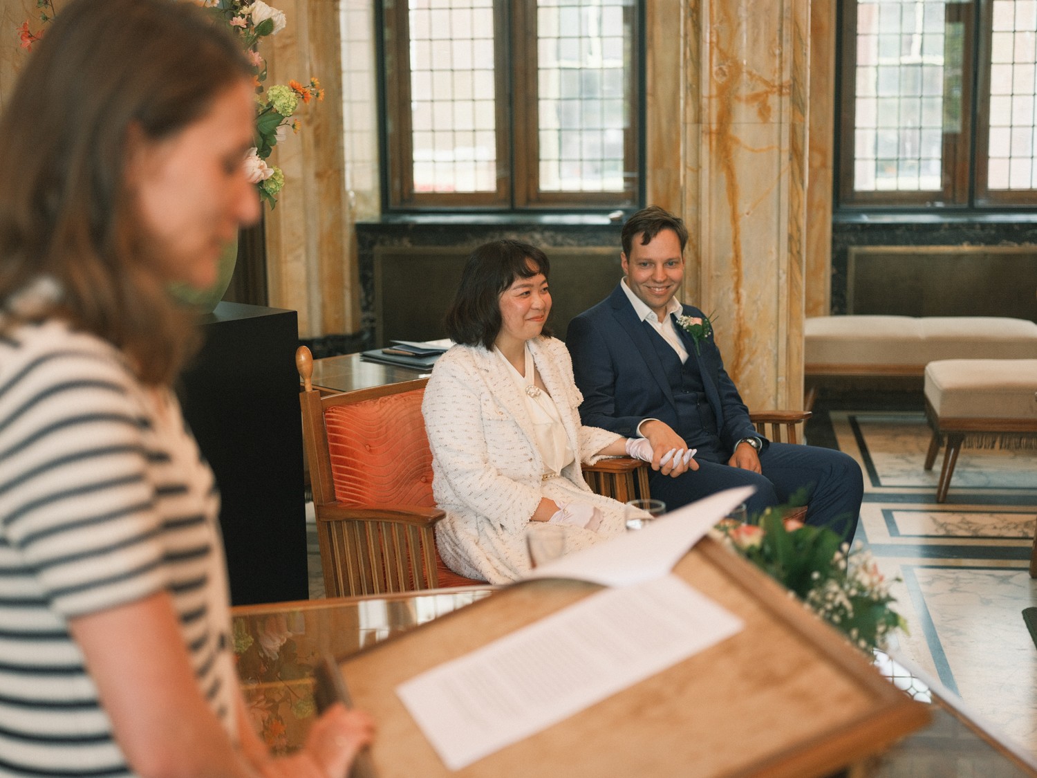 Atmospheric Wedding Portraits in Leiden
