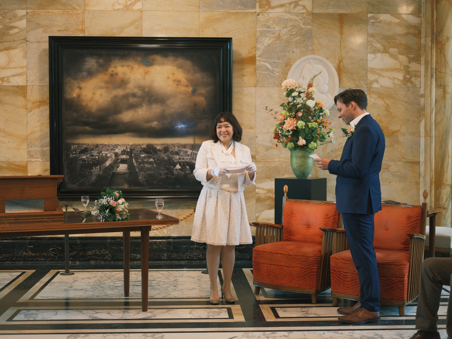 Leiden City Hall Wedding Shoot