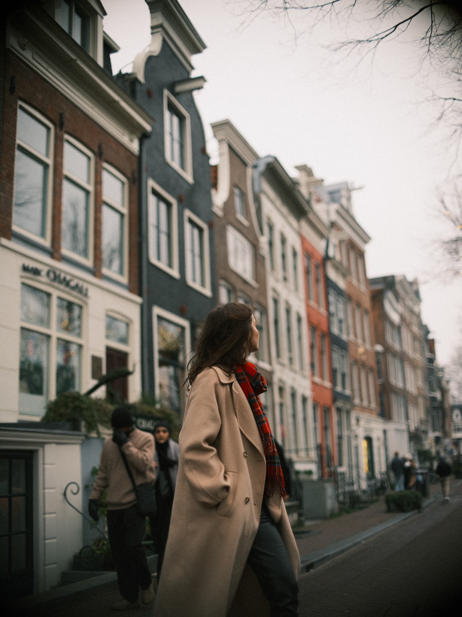 Cinematic Solo Photography in Amsterdam